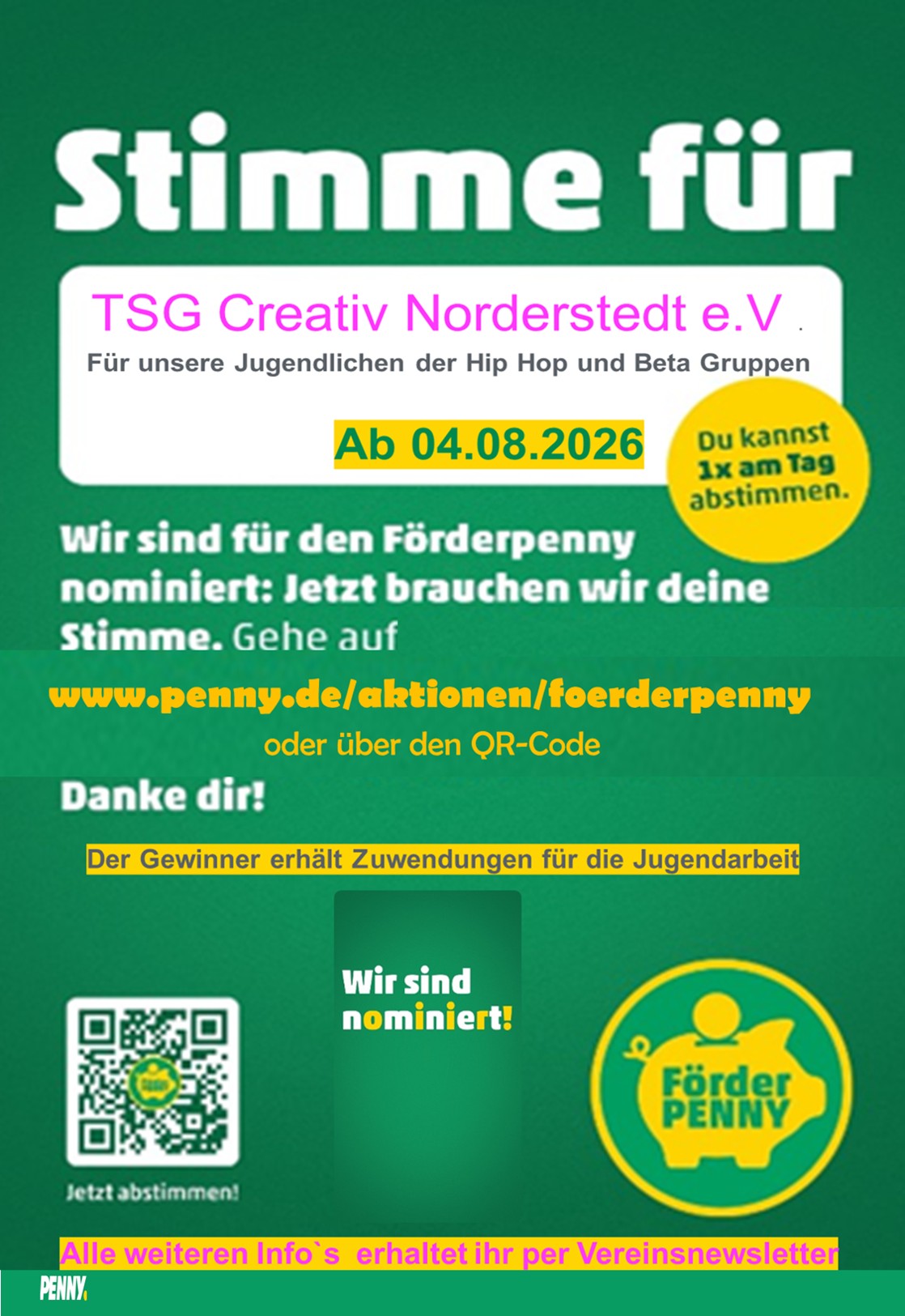 Voting FP Flyer farbig