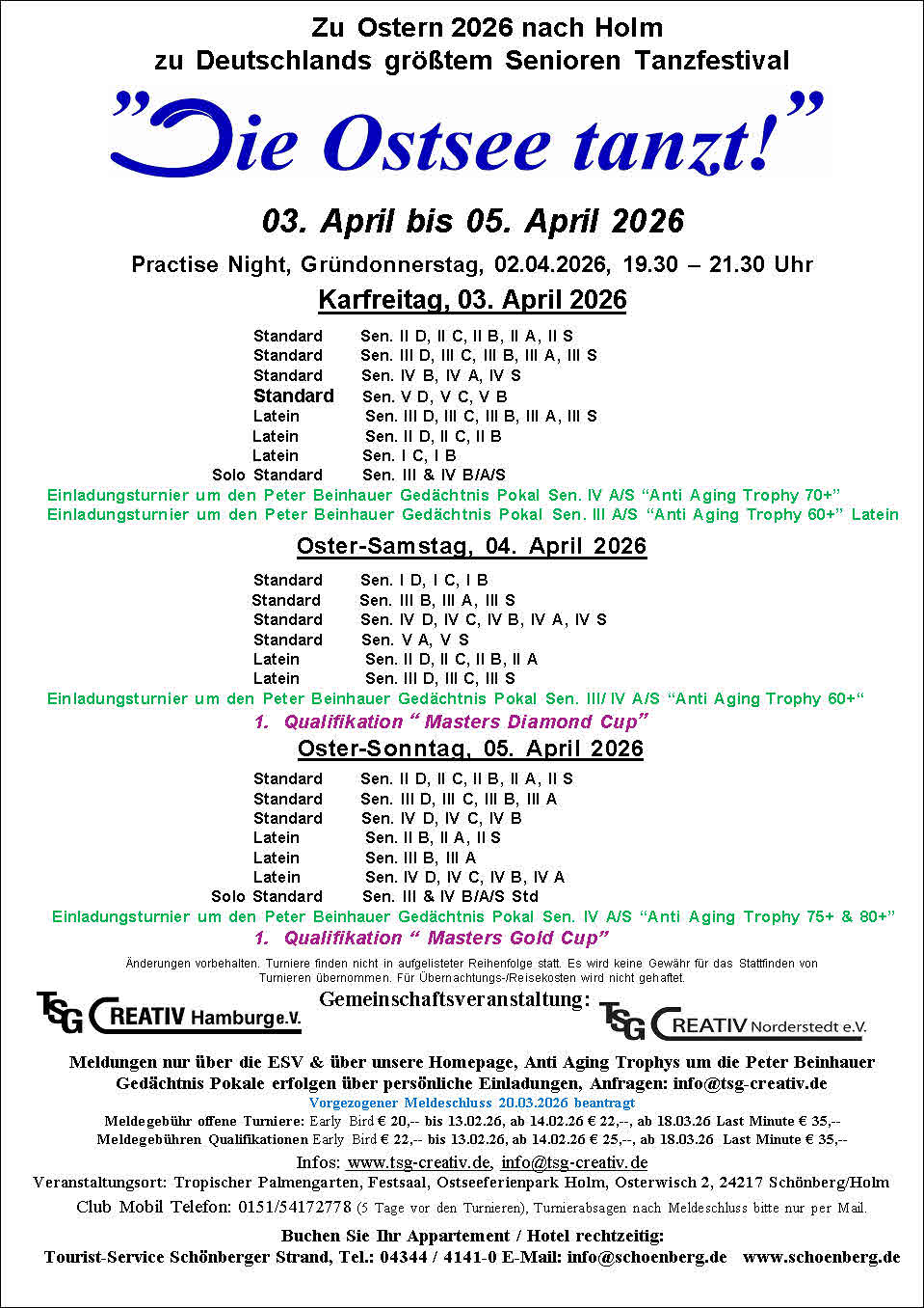 Zu Ostern 2026 nach Holm