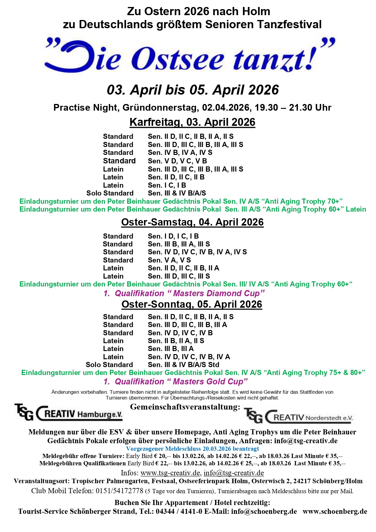 2026 Zeitplan Ostern 2026 nach Holm page 0001